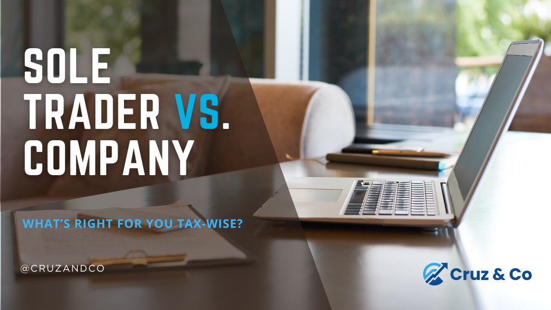 Sole trader vs company Australia tax